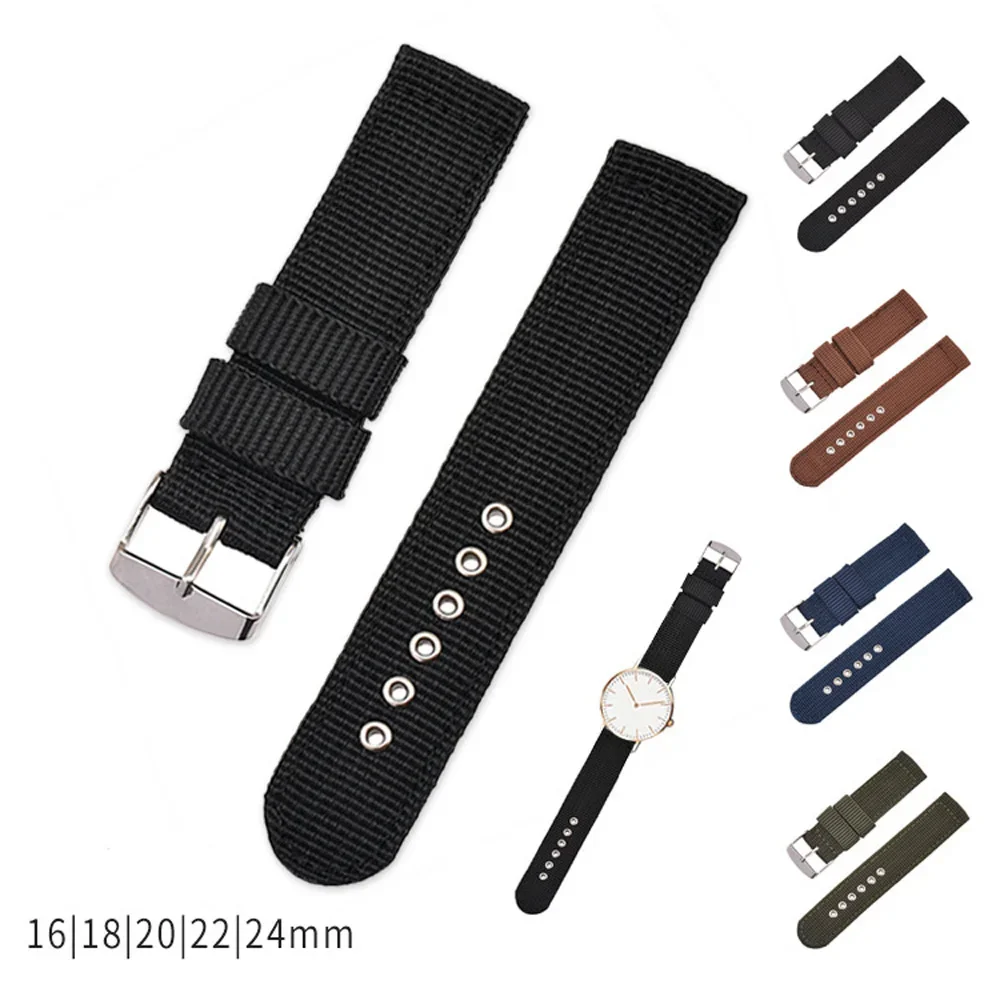 Canvas Strap Watch - Bracelet de montre en toile de
