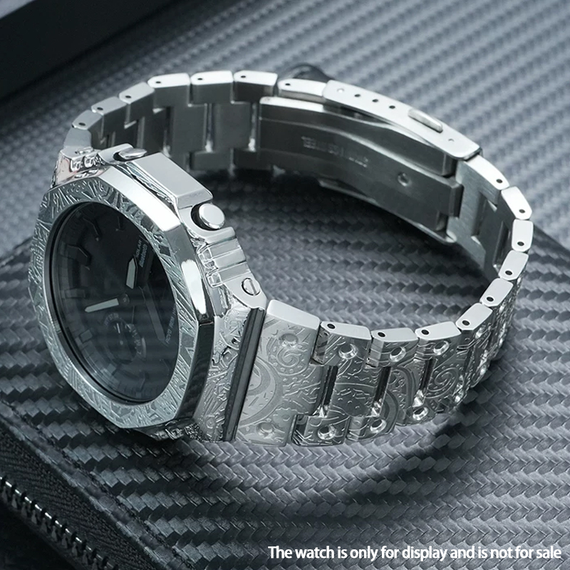 Casio Watch G-Shock Ga-2100 - Pièces de rechange vintage en acier