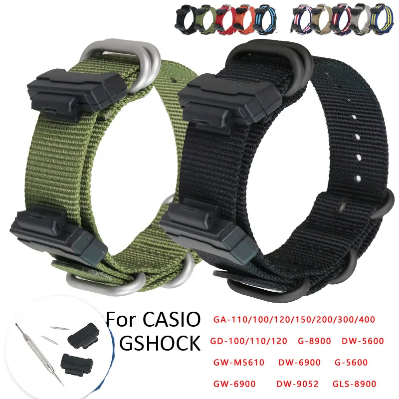 Casio Watch G-Shock Dw-5600 - Bracelet de montre en Nylon pour