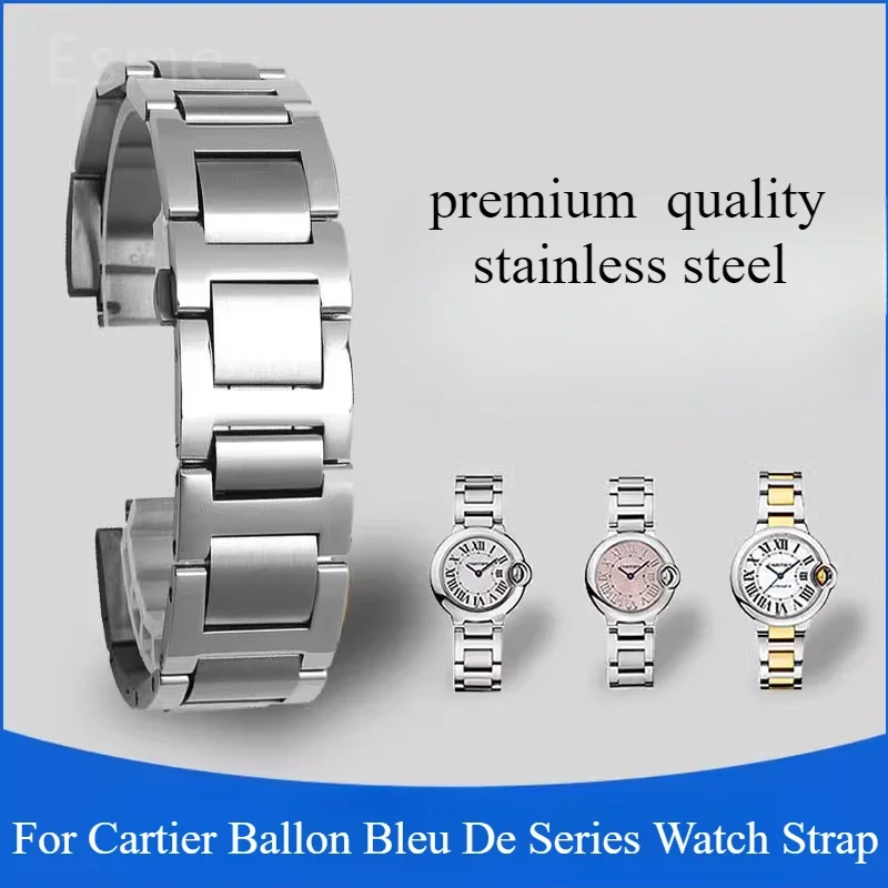 Cartier Watch Ballon Bleu - Bracelet de montre pour Cartier Ballon