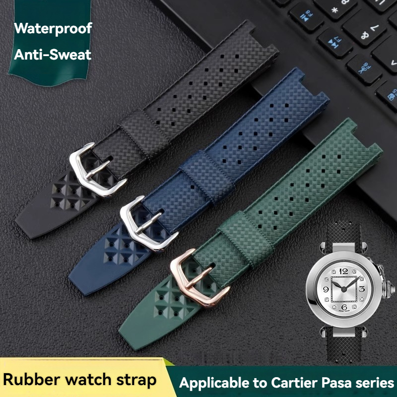 Bracelet de montre en caoutcho - Cartier Watch Tank avis et prix