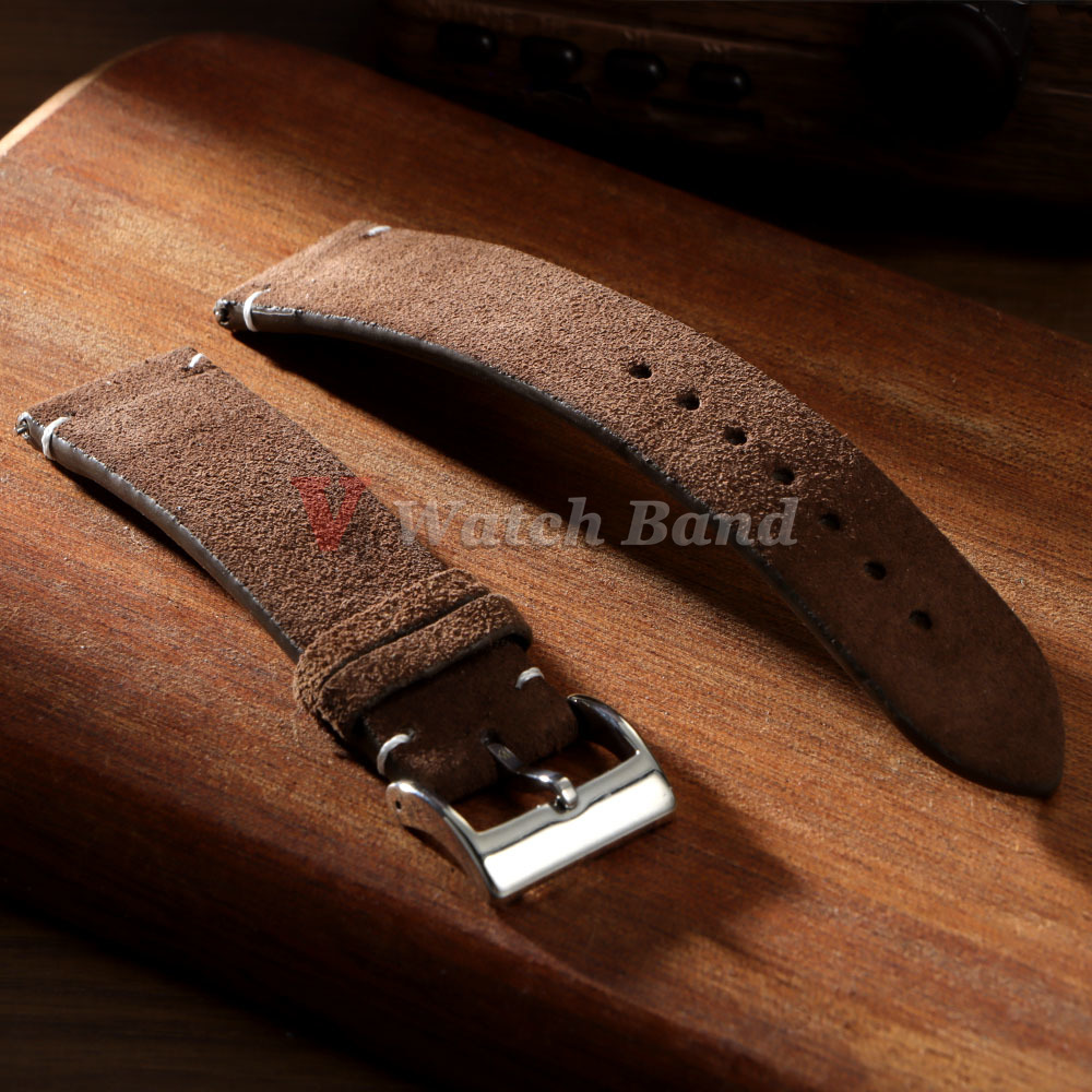 20mm 22mm haute qualité daim p - Suede Strap Watch avis et prix