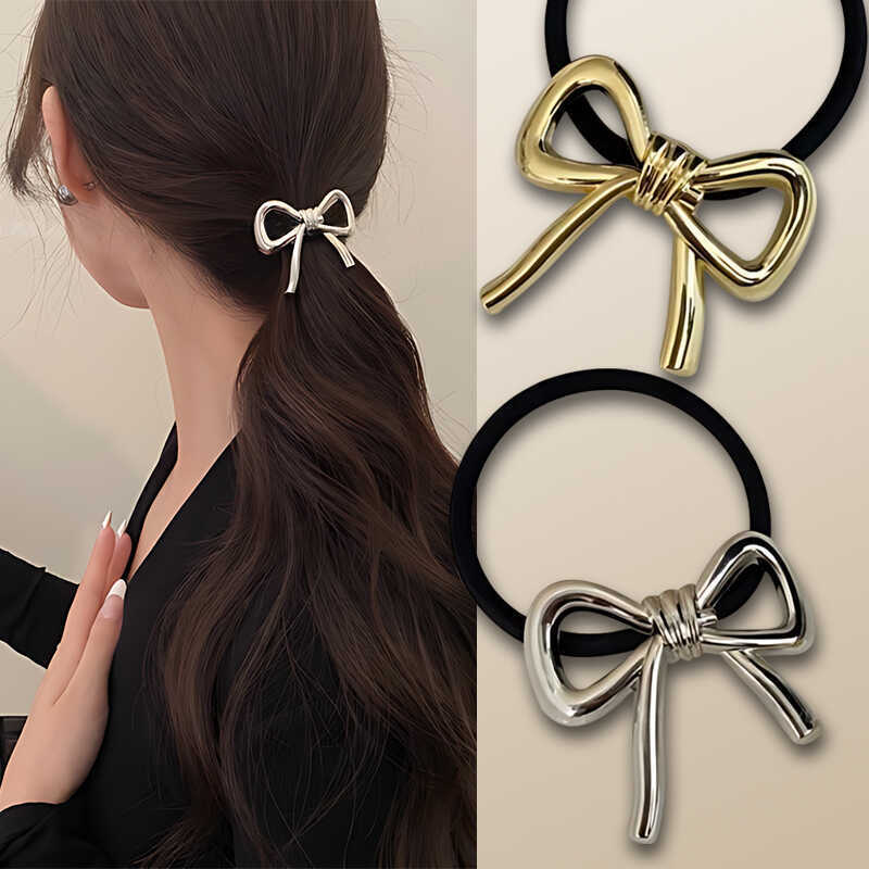Coréen exquis métal arc cheveu - Silicone Band Women avis et prix