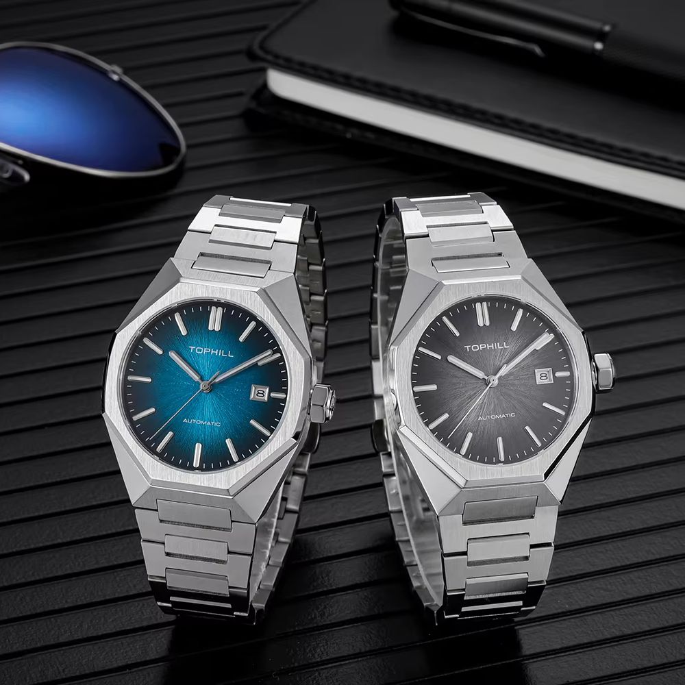 TOPHILL – montre mécanique pou - Butterfly Clasp Deployant avis et prix