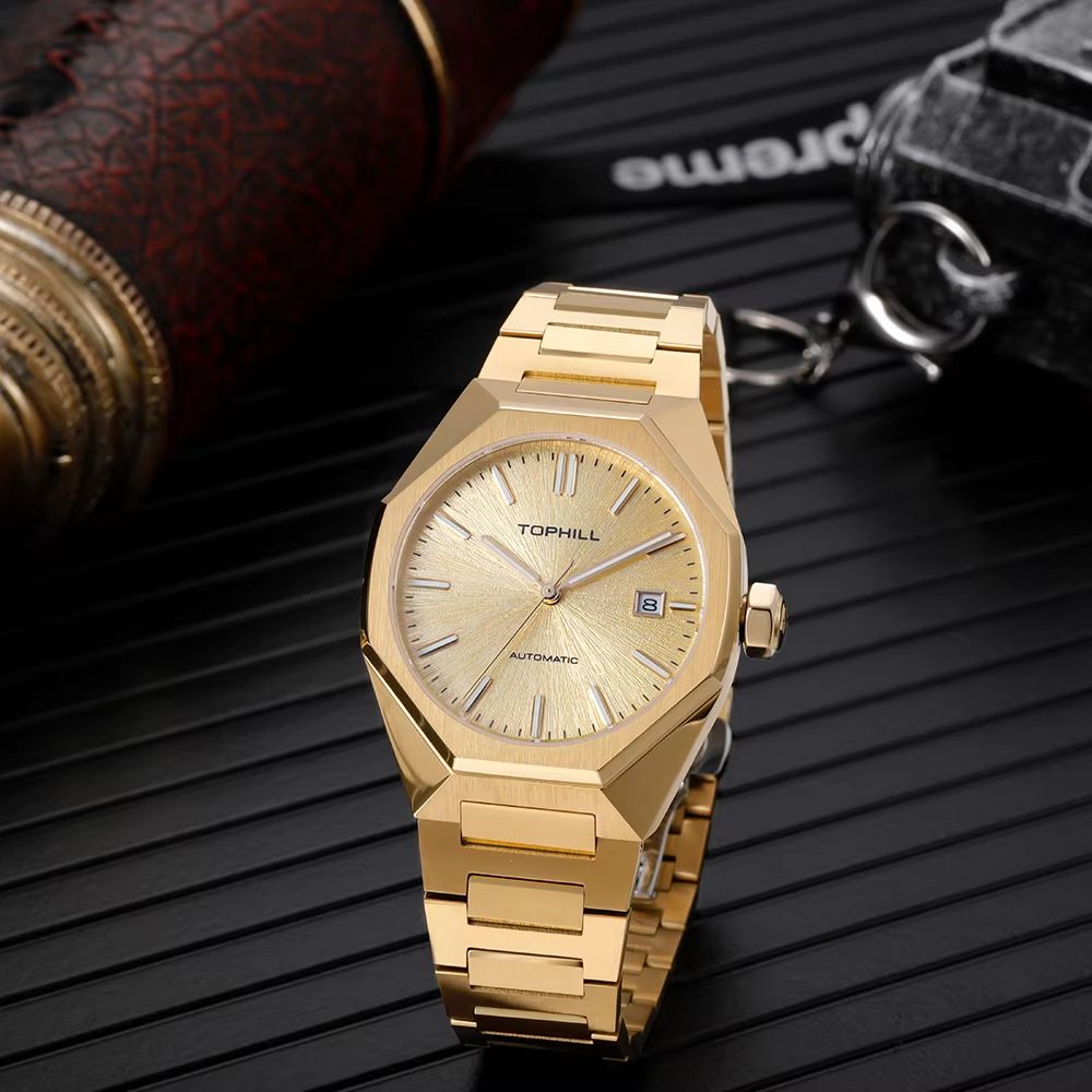 TOPHILL – montre mécanique pou - Butterfly Clasp Deployant avis et prix