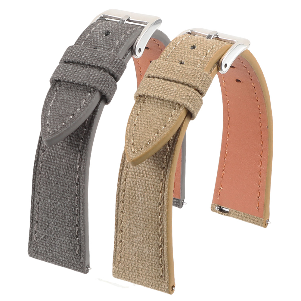 Bracelet de montre fin artisan - Canvas Strap Watch avis et prix