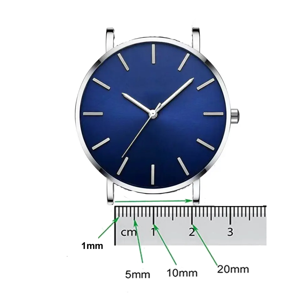 Bracelet de montre en cuir sué - Suede Strap Watch avis et prix