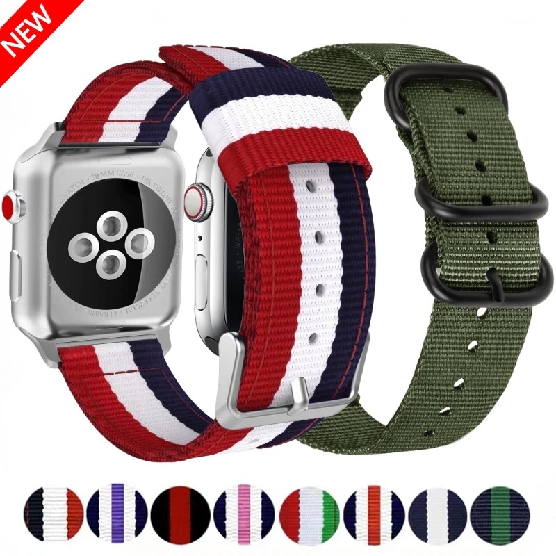 Bracelet en toile de Nylon pou - Canvas Strap Watch avis et prix