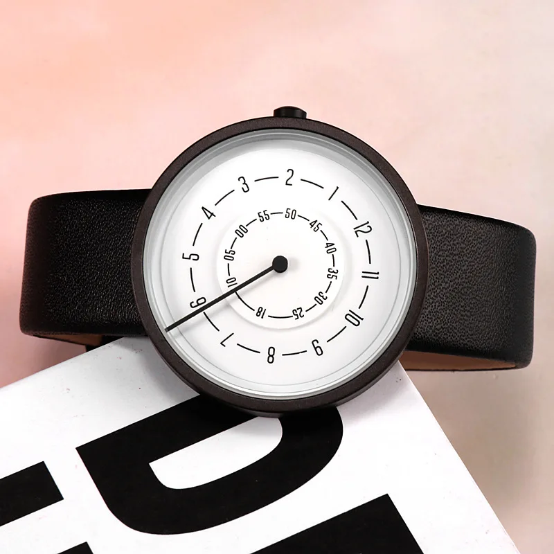 2020 montres créatives mode Si - Leather Watch Band Men avis et prix