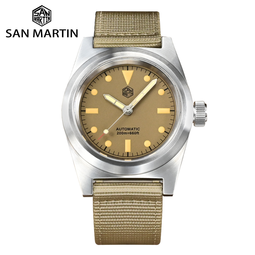 San Martin-Montre Pilote Mécan - Tropic Strap Vintage avis et prix